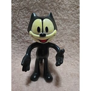 Felix the Cat Bendable Figure 5" Classic Cartoon Toy Collectible NJ Croce 0316